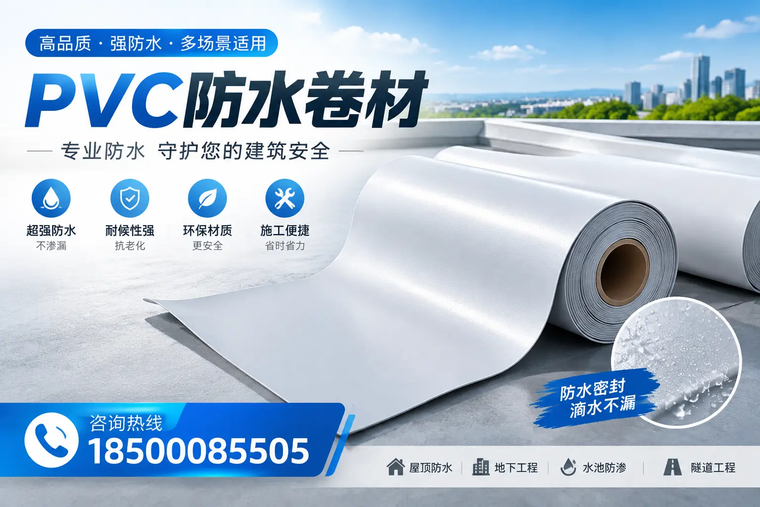 PVC防水卷材的市场竞争分析，佛山品牌选择参考